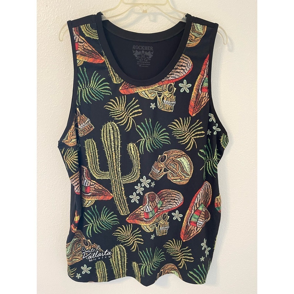 Rockher Mens muscle shirt Size 2x